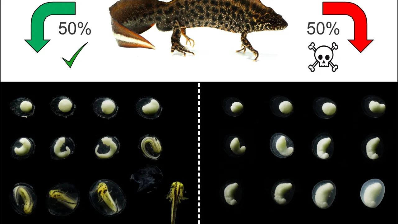 Triturus embryos