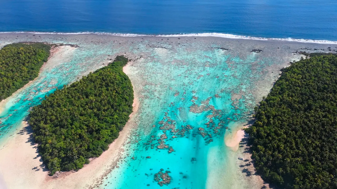 atoll islands