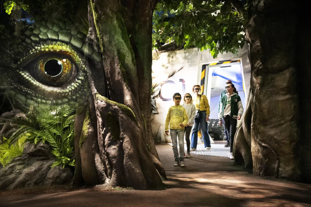 Eye of a T. rex