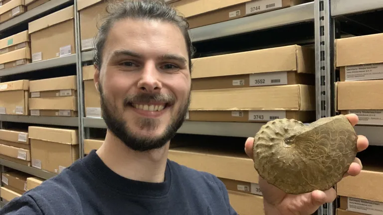David Douw, Collectiebeheerder Fossiele Evertebraten